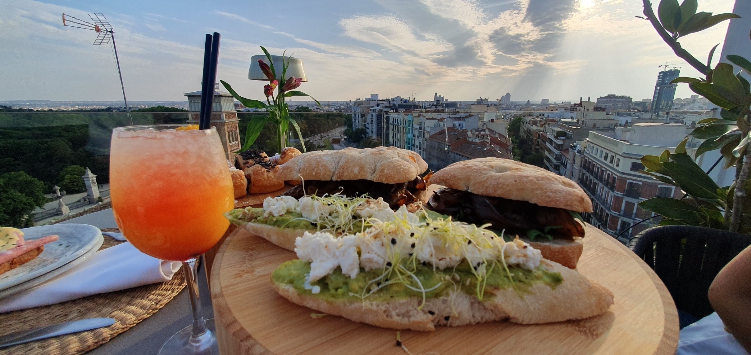 brunch con vistas madre hija