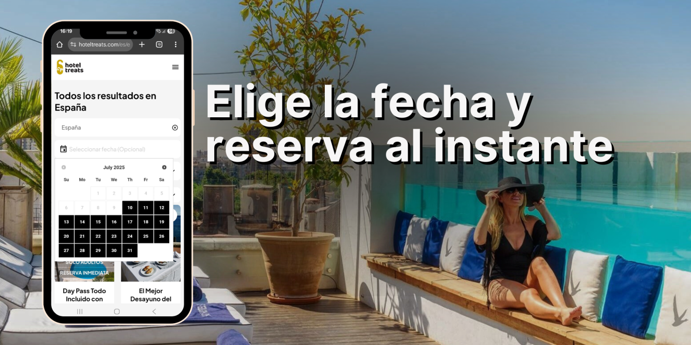 reserva inmediata calendario day pass