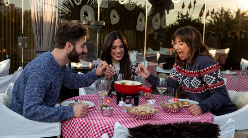 Fondue at The One Barcelona