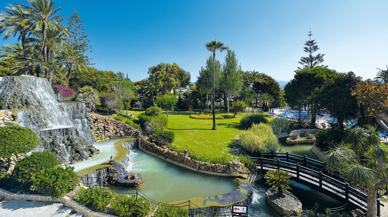 GPRO Valparaiso Palace Hotel Jardín Exterior