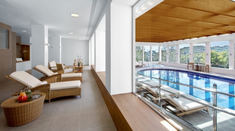 Piscina Spa Castillo Hotel Son Vida