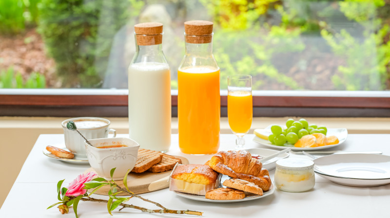 Indiana Boutique Hotel Desayuno