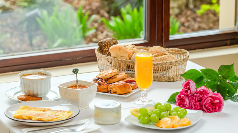 Indiana Boutique Hotel Desayuno