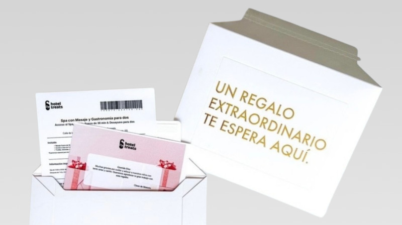 gift card hotel treats envelope
