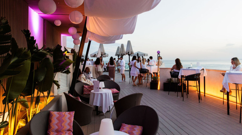 fiesta en rooftop