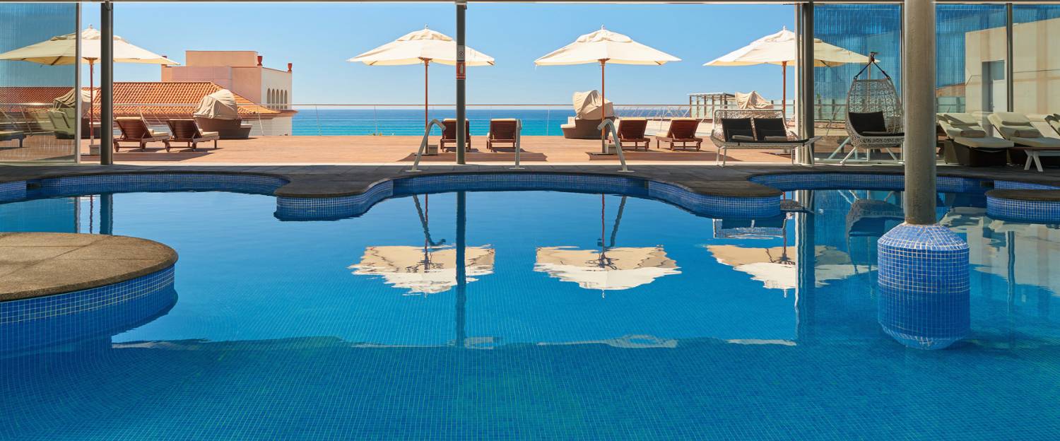 Thalassotherapy pool at le Méridien Ra Beach Hotel & Spa