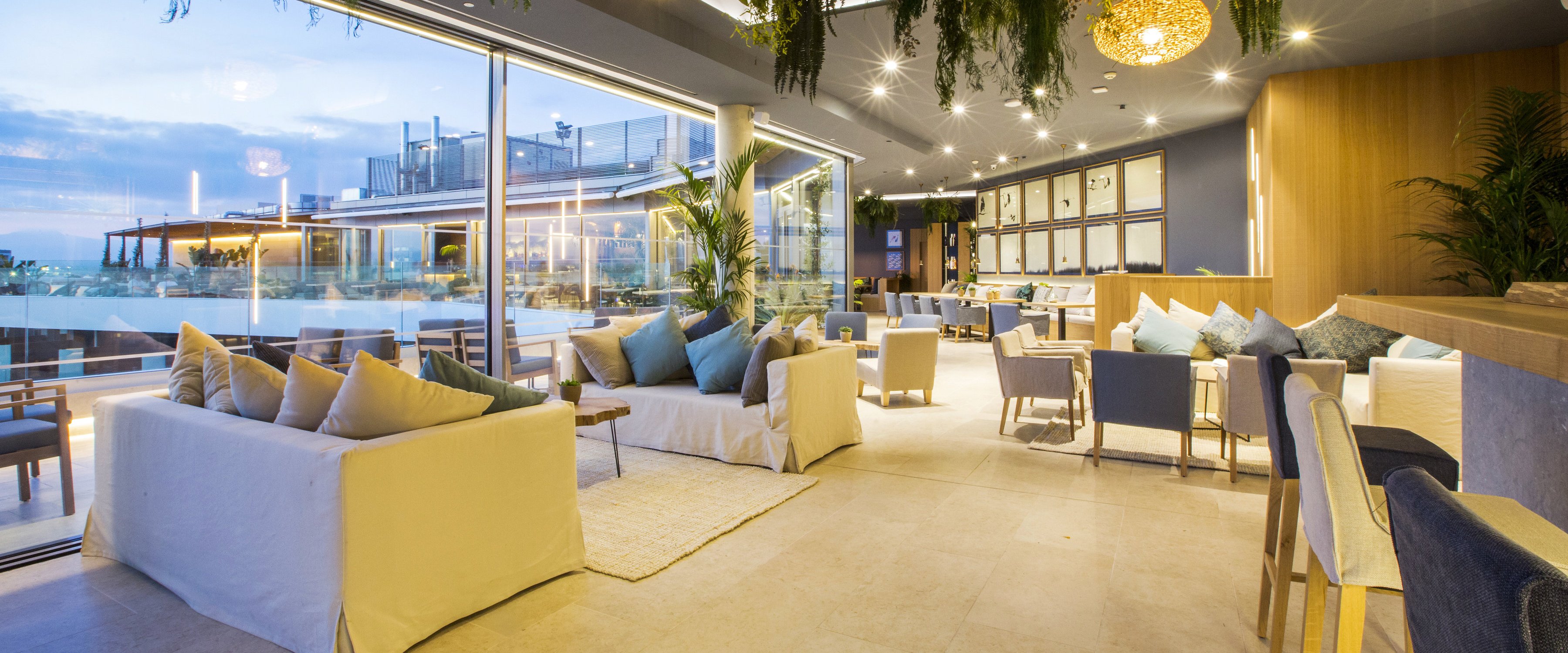 Roof top restaurant Mallorca