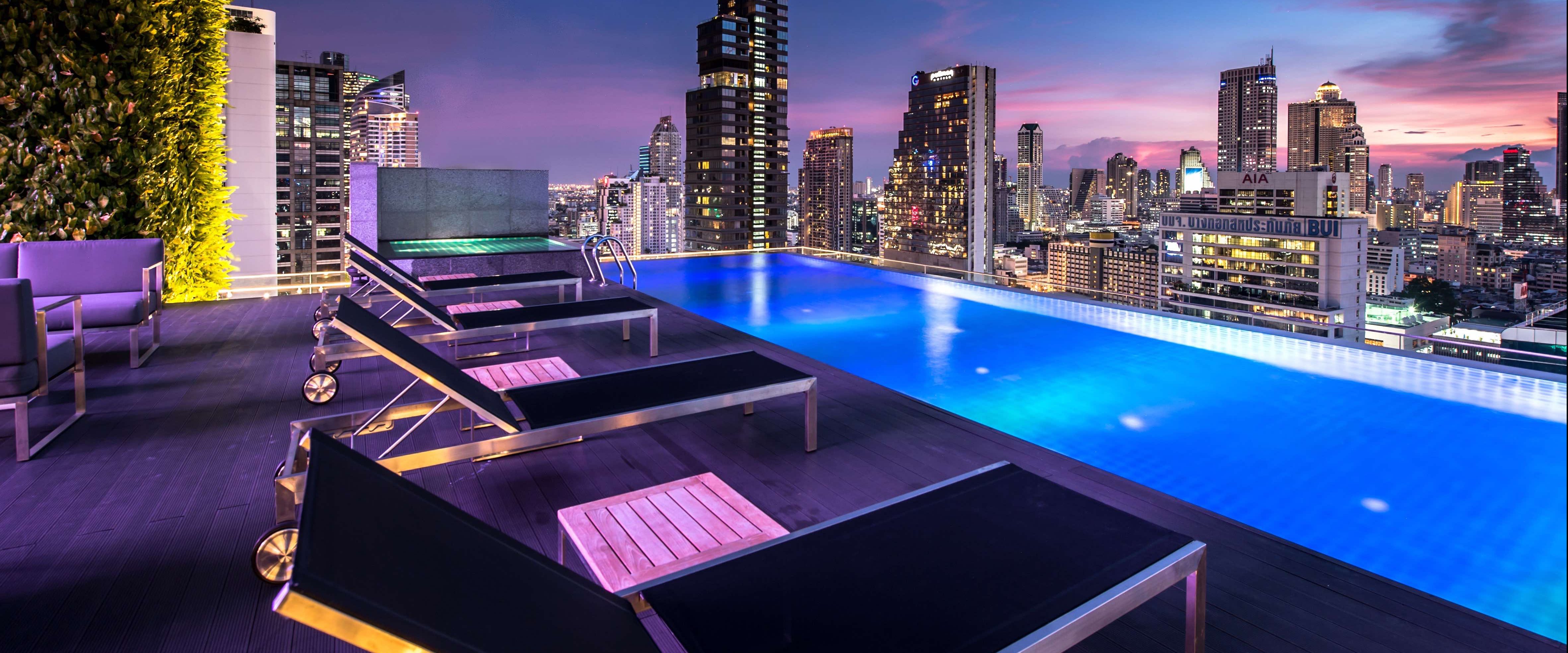 View from the pool