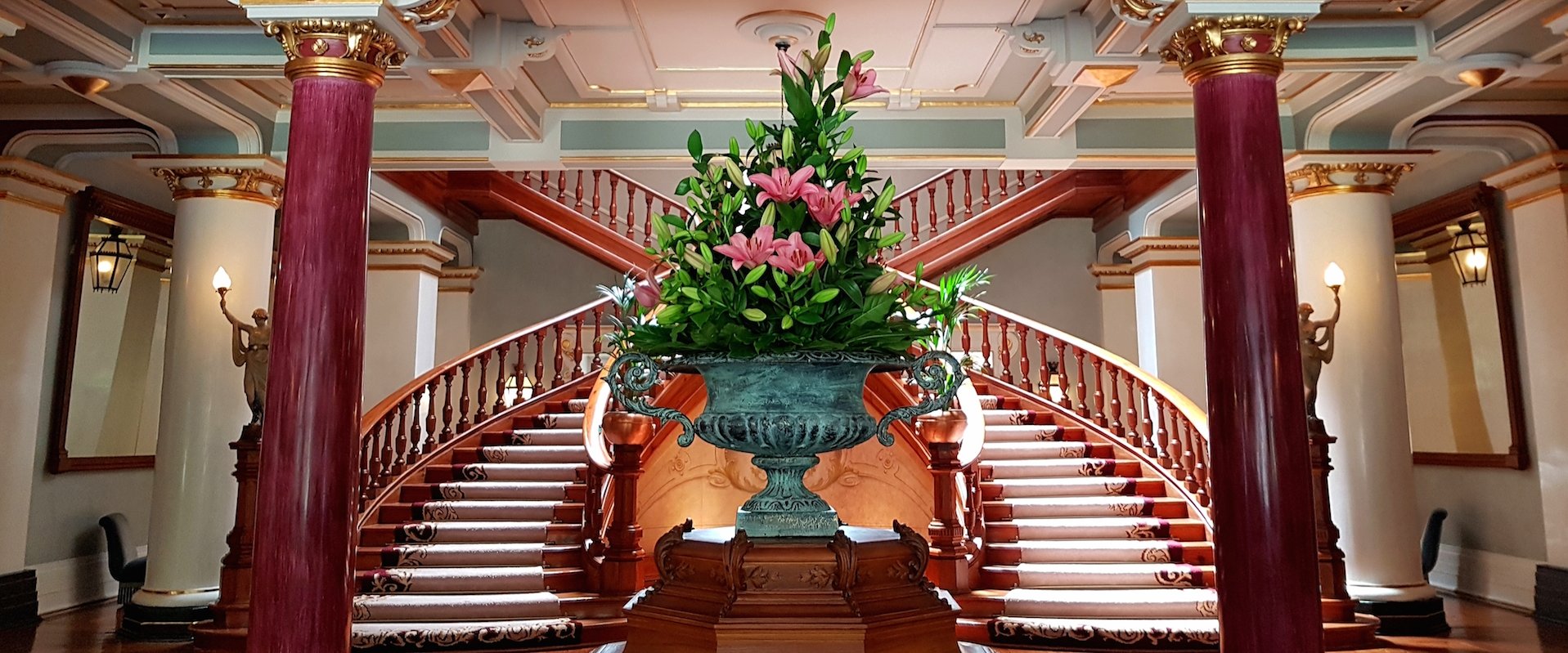 vidago palace staircase