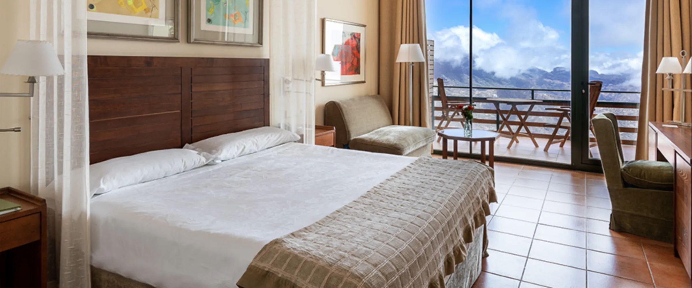 Habitación Parador Cruz de Tejeira