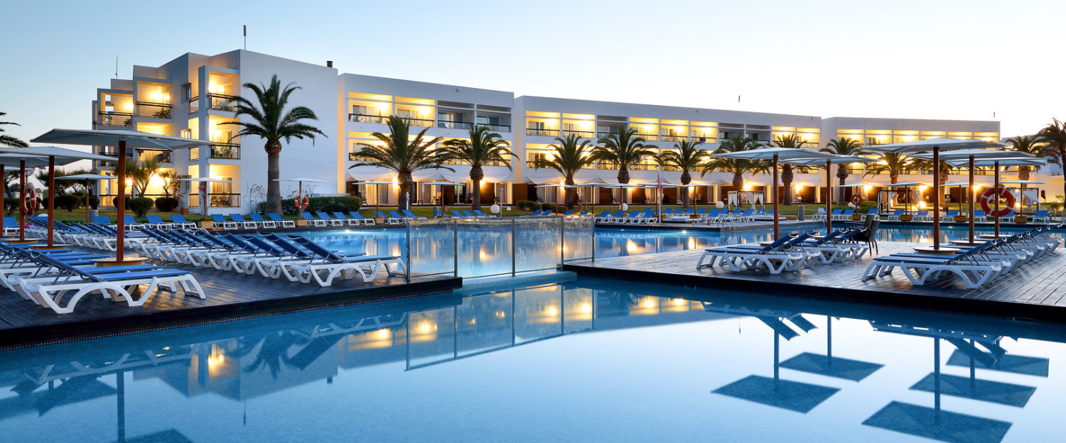 Pool at the end of the day